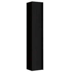 Colonna bagno 26x138h cm 1 anta nero frassinato Absolut