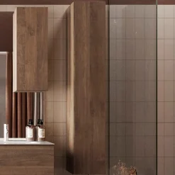 Colonna bagno 25x138h cm 1 anta rovere Alvarez