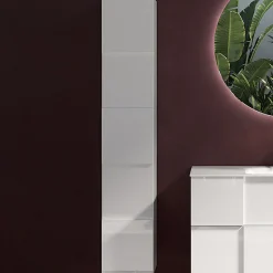Colonna bagno 25x138h cm 1 anta bianco lucido Obsession
