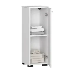 Colonna bagno 30x85h cm bassa 1 anta bianco Woters