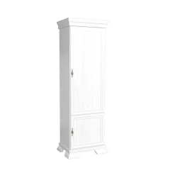 Colonna 58x193h cm shabby 2 ante bianco frassinato Kelly