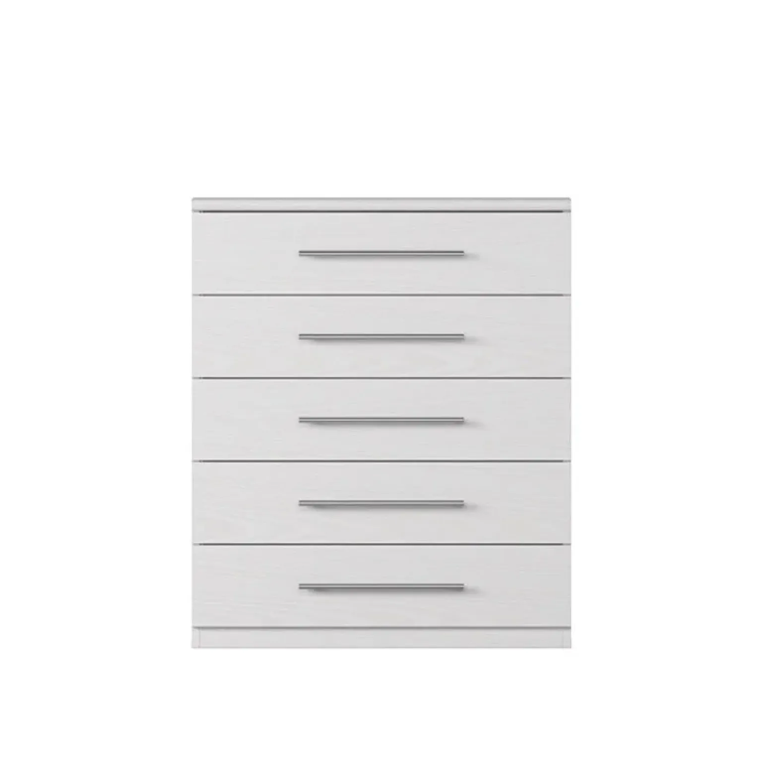 Comò 70x90h cm con cassetti moderno bianco frassinato Dogliani