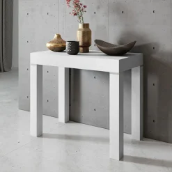 Consolle 50/300cm allungabile bianco frassinato Pandora 90 Gihome®