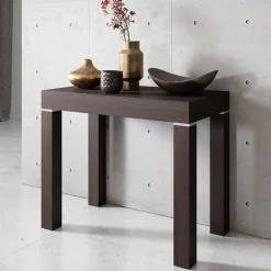 Consolle 50/300cm allungabile moderno wengé Pandora 110 Gihome®