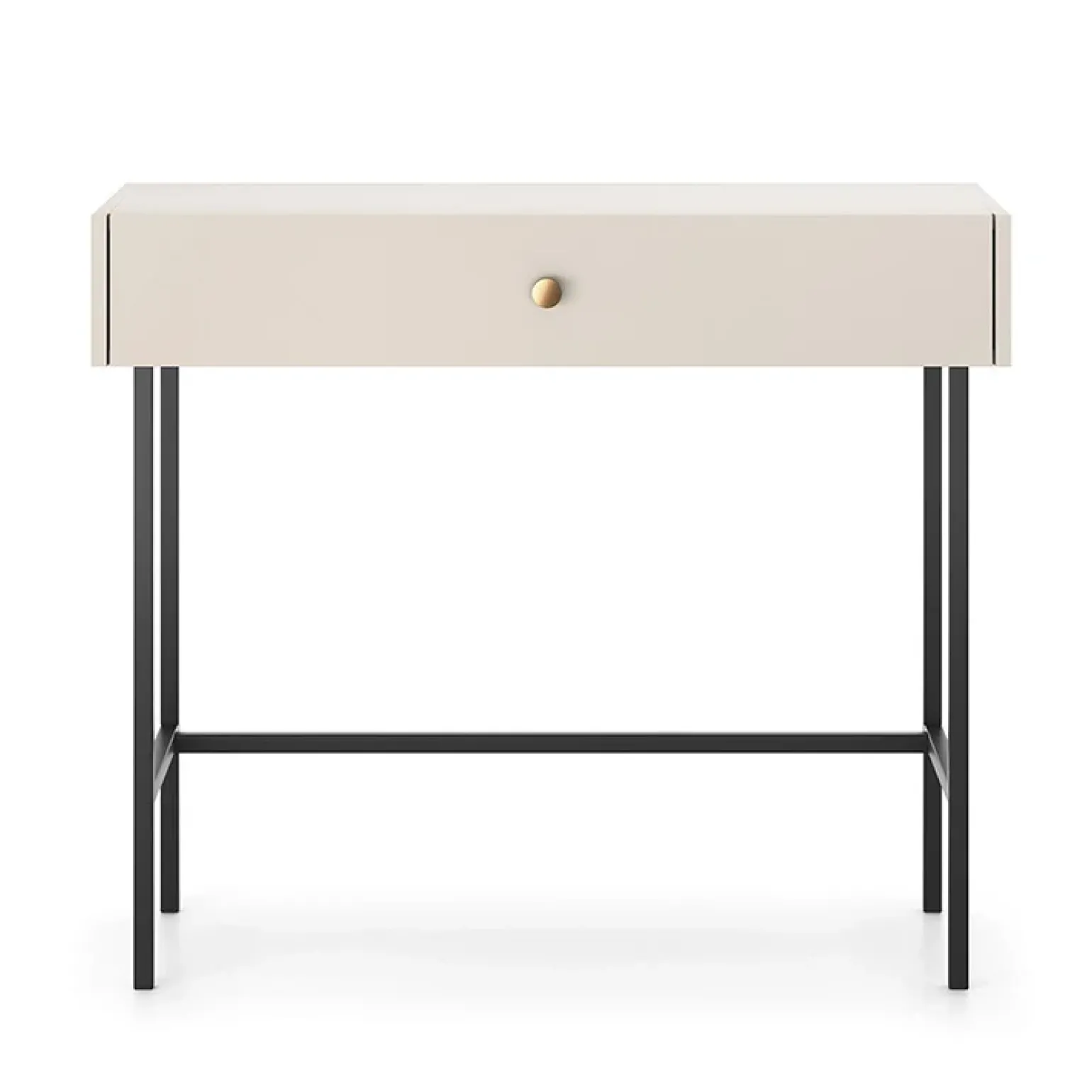 Consolle ingresso 93x79cm 1 cassetto beige Eterna