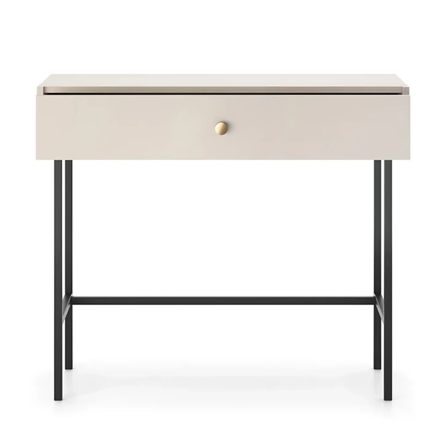 Consolle ingresso 93x79cm 1 cassetto beige Eterna