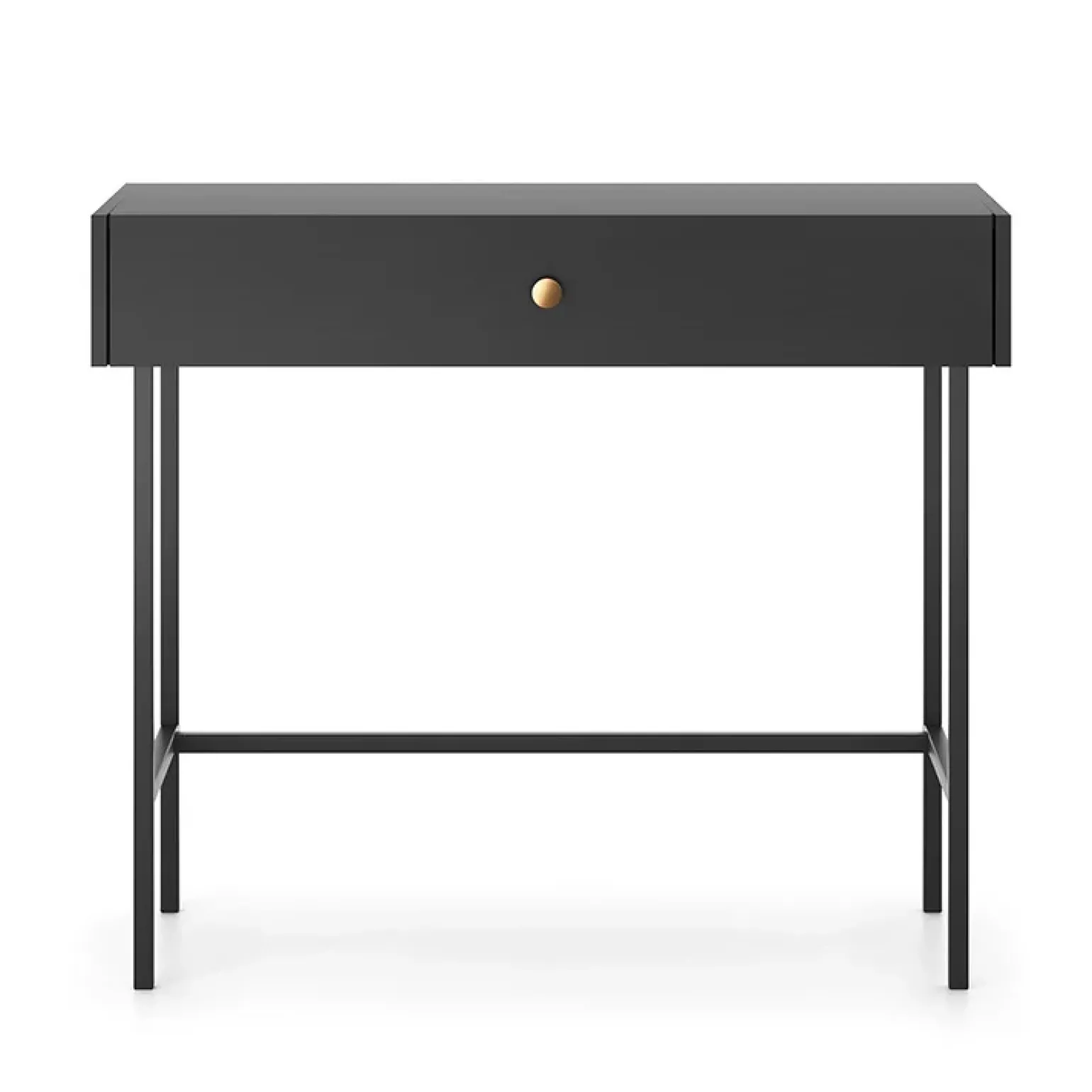Consolle ingresso 93x79cm 1 cassetto nero Eterna