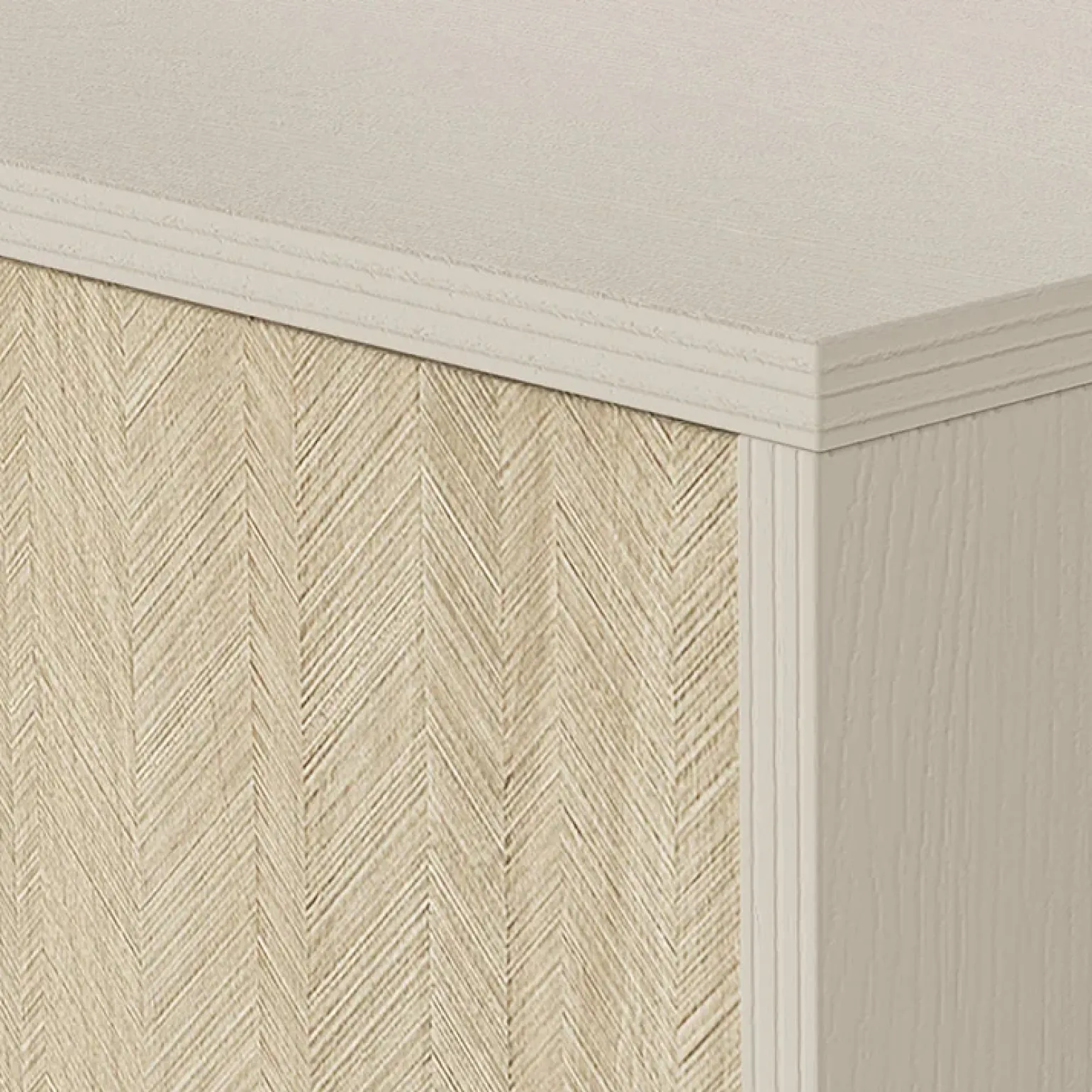 Credenza alta 80x160h cm 2 ante beige rovere Myrta