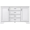 Credenza 155x90h cm arte povera bianco Angela