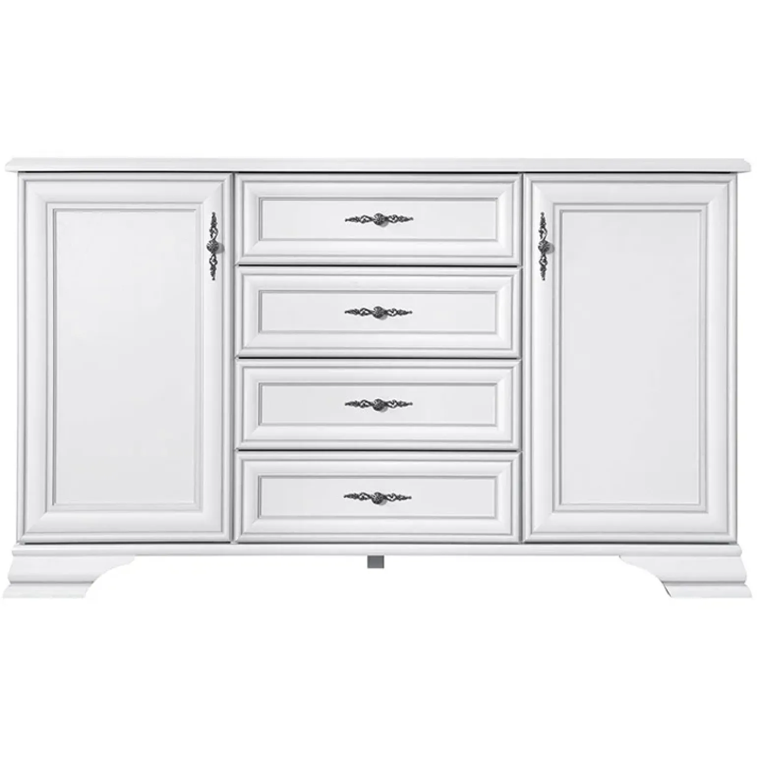 Credenza 155x90h cm arte povera bianco Angela