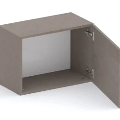 Cubo da terra 55x40h cm 1 anta reversibile marrone bronzo Sunset