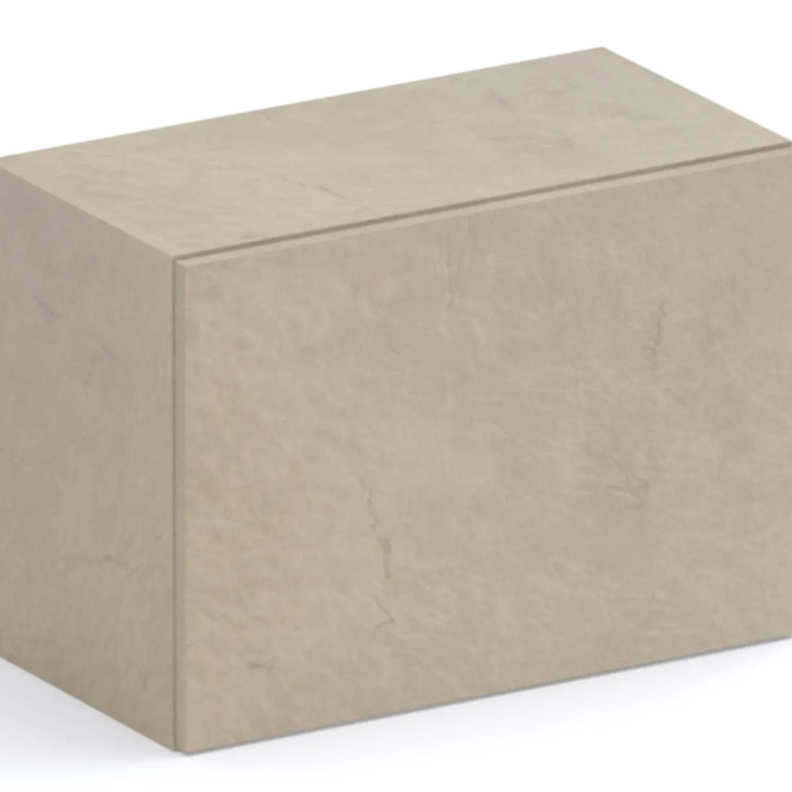 Cubo da terra 55x40h cm 1 anta reversibile tortora Sunset