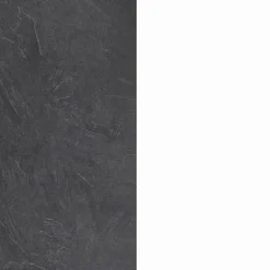 Cucina 255cm componibile lineare moderna bianco grigio pietra Gourmet Pure
