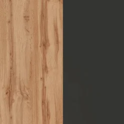 Cucina 255cm componibile lineare moderna antracite rovere Gourmet Pure