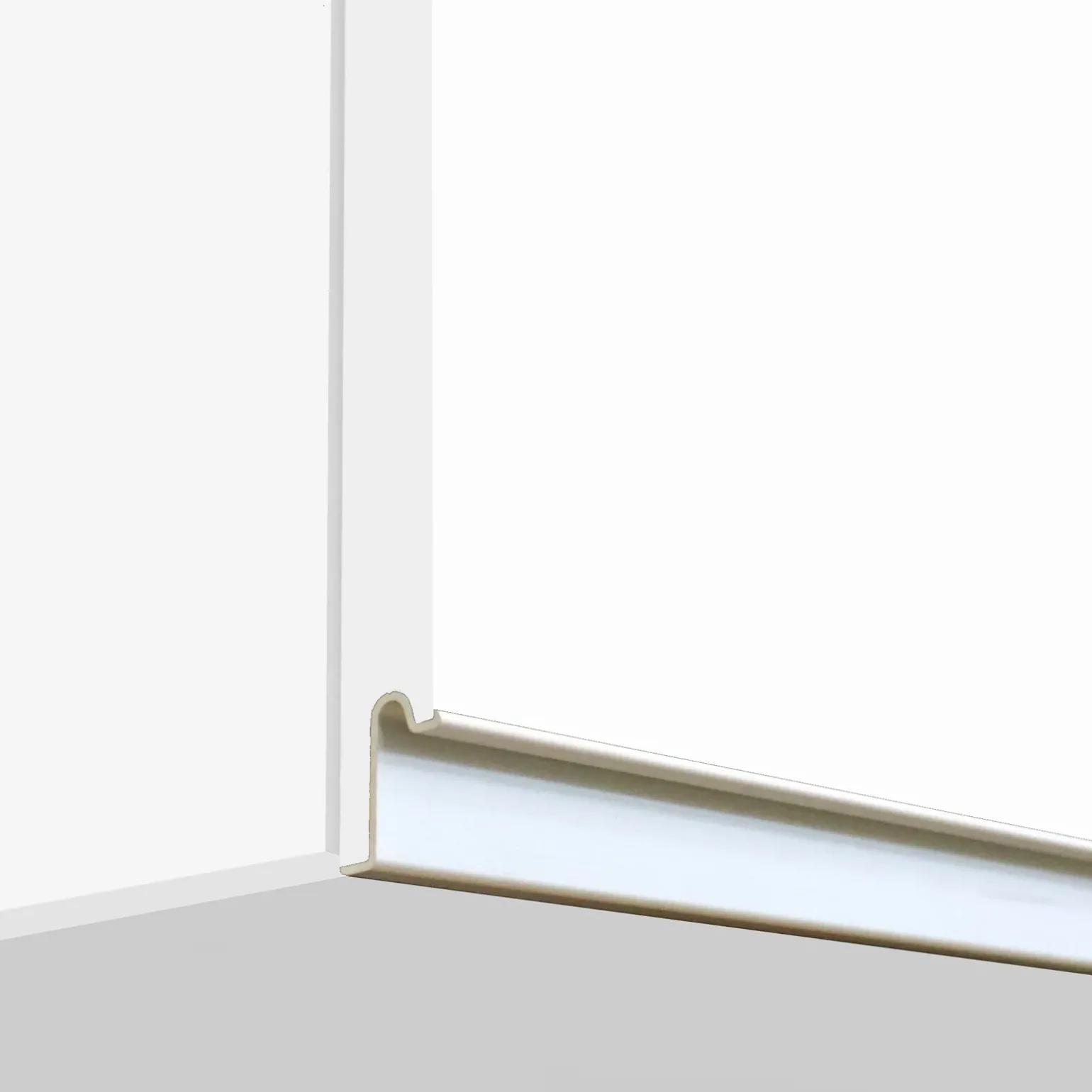 Cucina 255cm componibile lineare moderna bianco rovere Gourmet Prestige