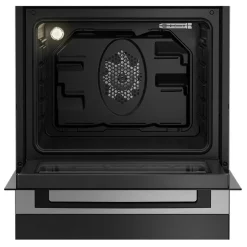 Cucina combinata 4 fuochi con forno elettrico 60x85cm inox Beko