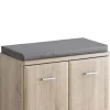 Cuscino per mobile ingresso 60x32cm grigio per Arizona, San Francisco, New York, California