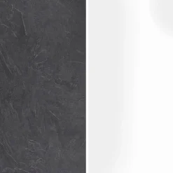 Dispensa cucina 60x165h cm 4 ripiani bianco grigio pietra Gourmet