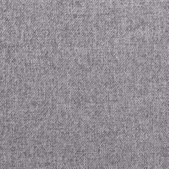 Divano letto 3 posti 153cm imbottito in tessuto grigio Isidore