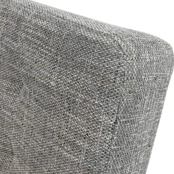 Divano letto 2 posti matrimoniale senza braccioli 192cm grigio beige Joby
