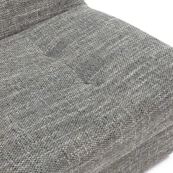 Divano letto 2 posti matrimoniale senza braccioli 192cm grigio beige Joby