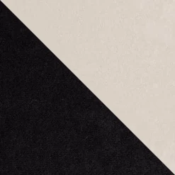 Divano letto 3 posti moderno 238cm nero écru Flow