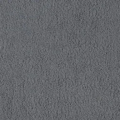 Divano letto 3 posti 248x90cm con contenitore in tessuto velo grigio scuro Floty