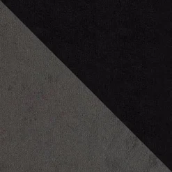Divano letto 3 posti 240x145cm matrimoniale angolare nero grigio Appia