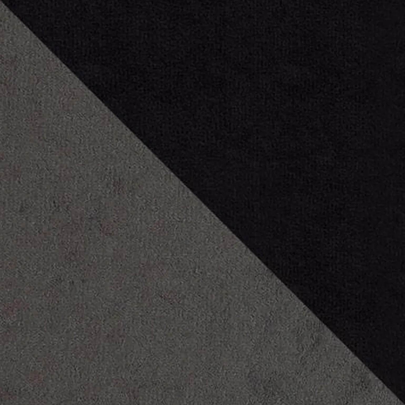 Divano letto 3 posti 240x145cm matrimoniale angolare nero grigio Appia