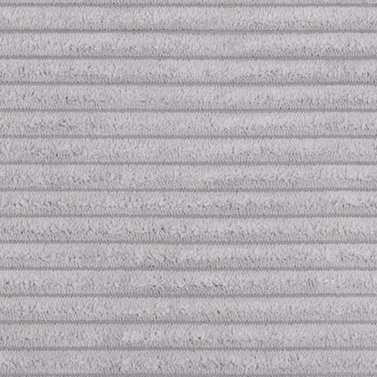 Divano letto angolare 5 posti 304cm con contenitore velluto a coste grigio Assunta