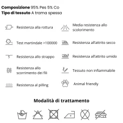 Divano letto angolare destra 3 posti 270x167cm tessuto beige Cloudify
