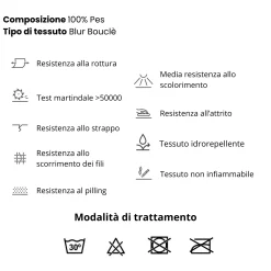 Divano letto angolare destra 3 posti 260x180cm tessuto bouclè beige scuro Repose