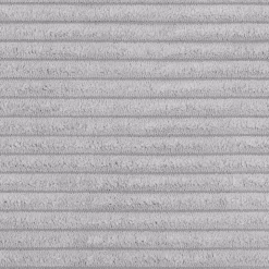 Divano letto angolare sinistra imbottito 274x203cm velluto a coste grigio Bormio