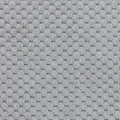 Divano letto matrimoniale 3 posti 251x95cm tessuto grigio Pluffy