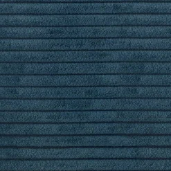 Divano letto matrimoniale 3 posti 248x90cm velluto a coste blu Slurp
