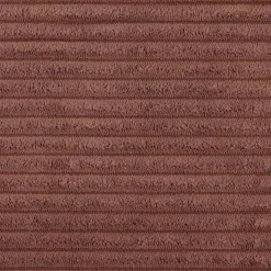 Divano letto matrimoniale 3 posti 248x90cm velluto a coste rosa Slurp