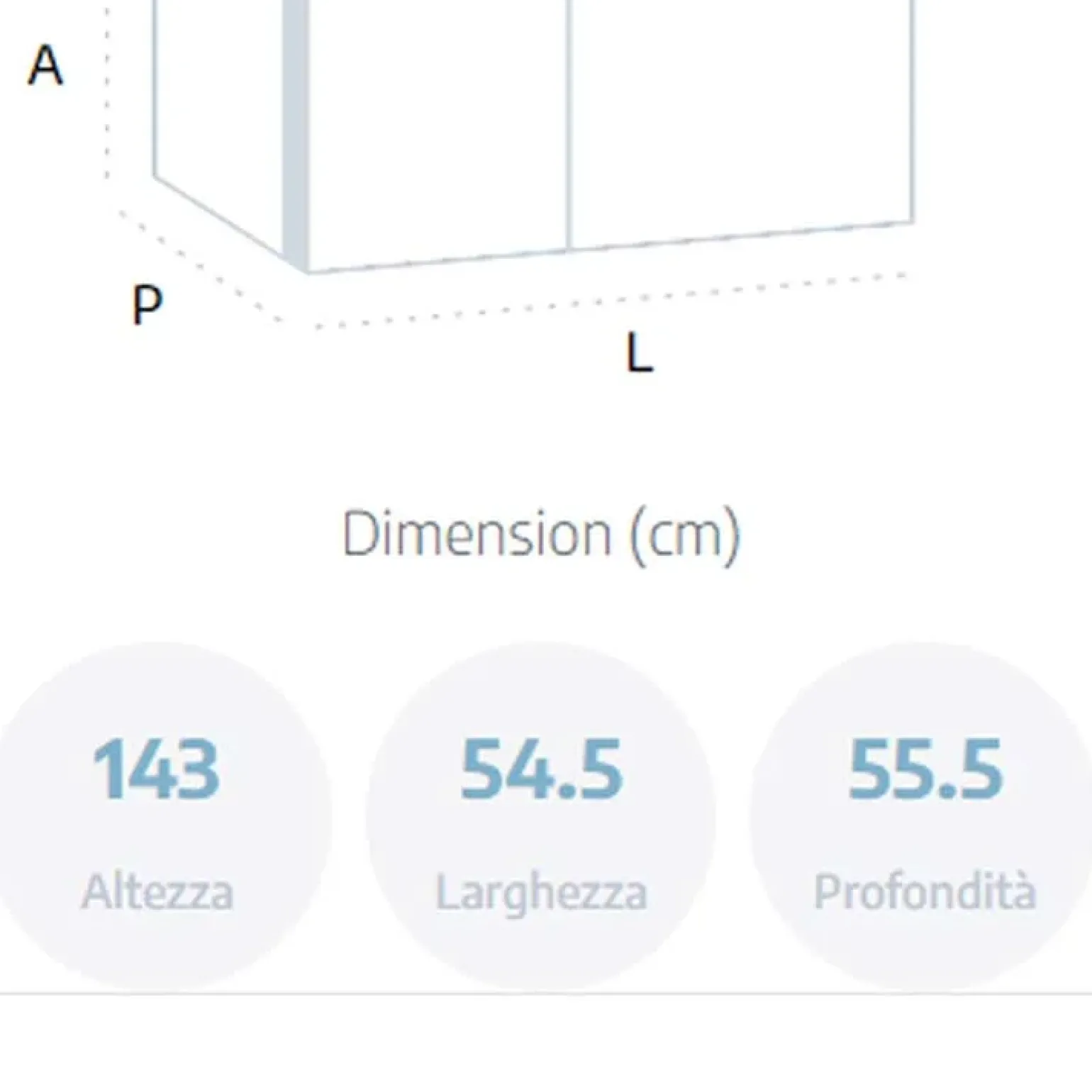 Frigorifero doppia porta moderno 54x147cm bianco Beko