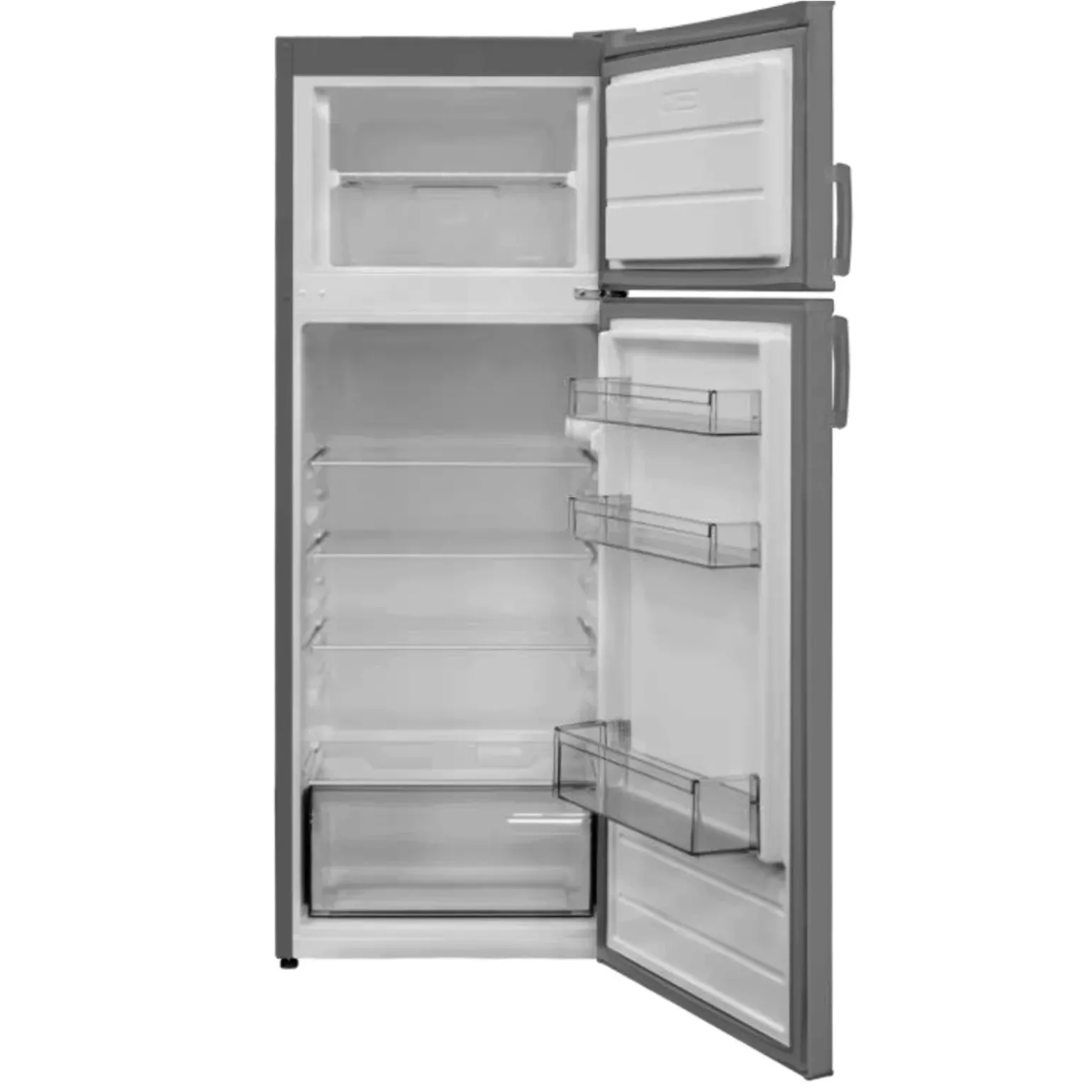Frigorifero 230L libera installazione doppia porta grigio Atlantic
