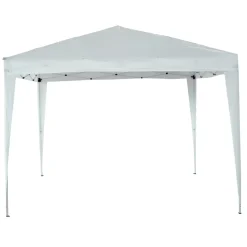 Gazebo da giardino richiudibile 300x270cm bianco Dodo
