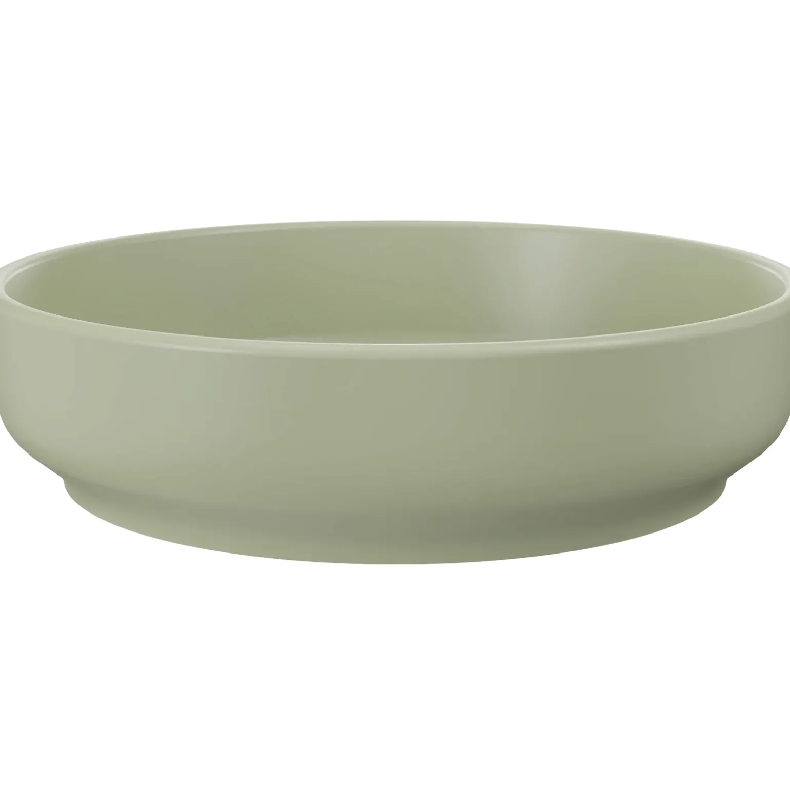 Lavabo bagno da appoggio ø40cm ceramica verde Lolli