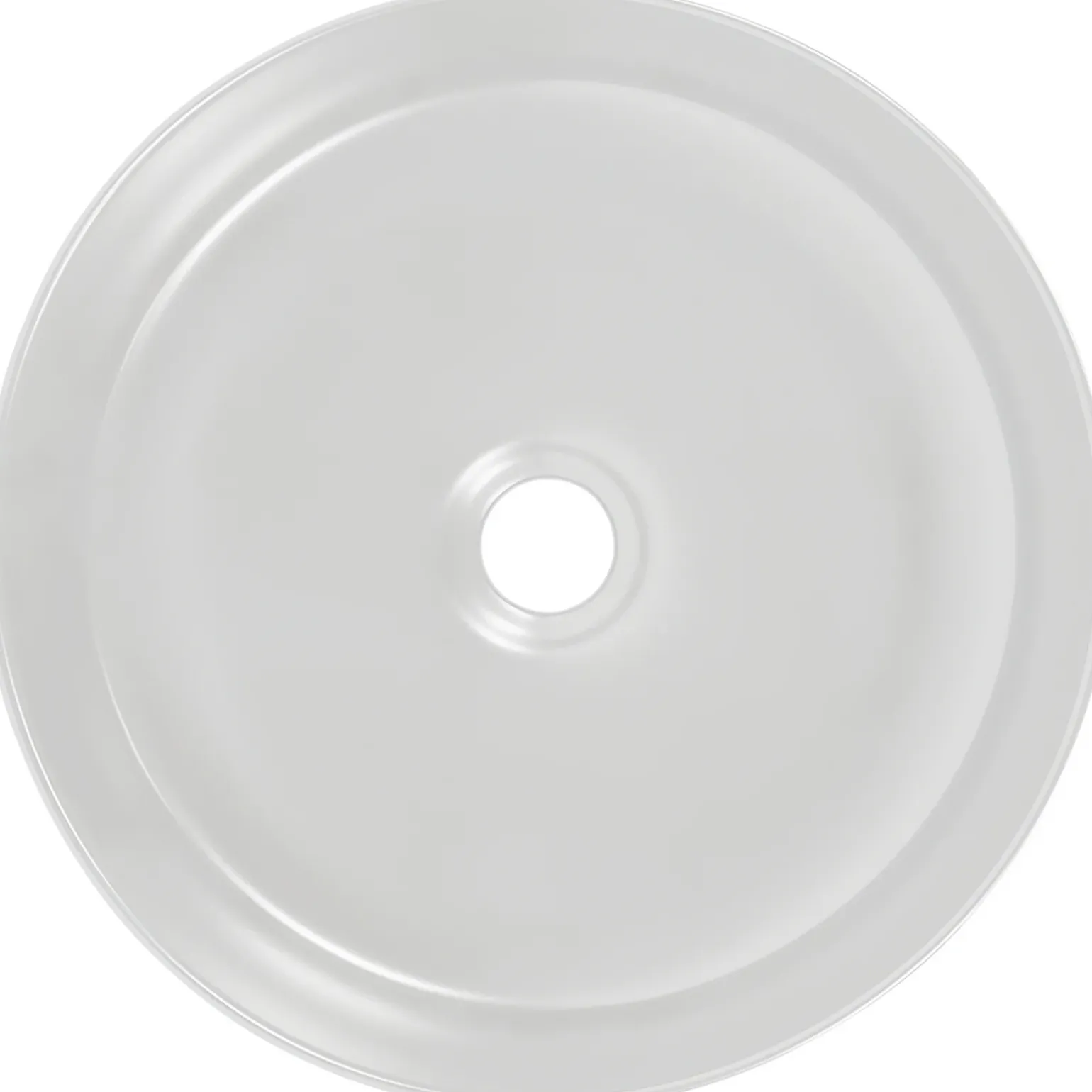 Lavabo bagno da appoggio 36x36cm ceramica nero Bolly