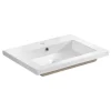 Lavabo bagno da incasso 46x61cm rettangolare bianco Ceci