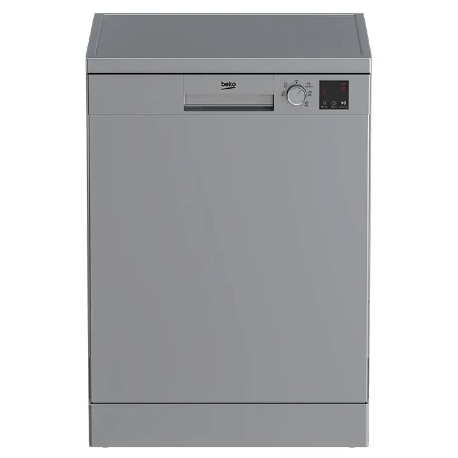 Lavastoviglie con display LED 60x85cm inox grigio Beko