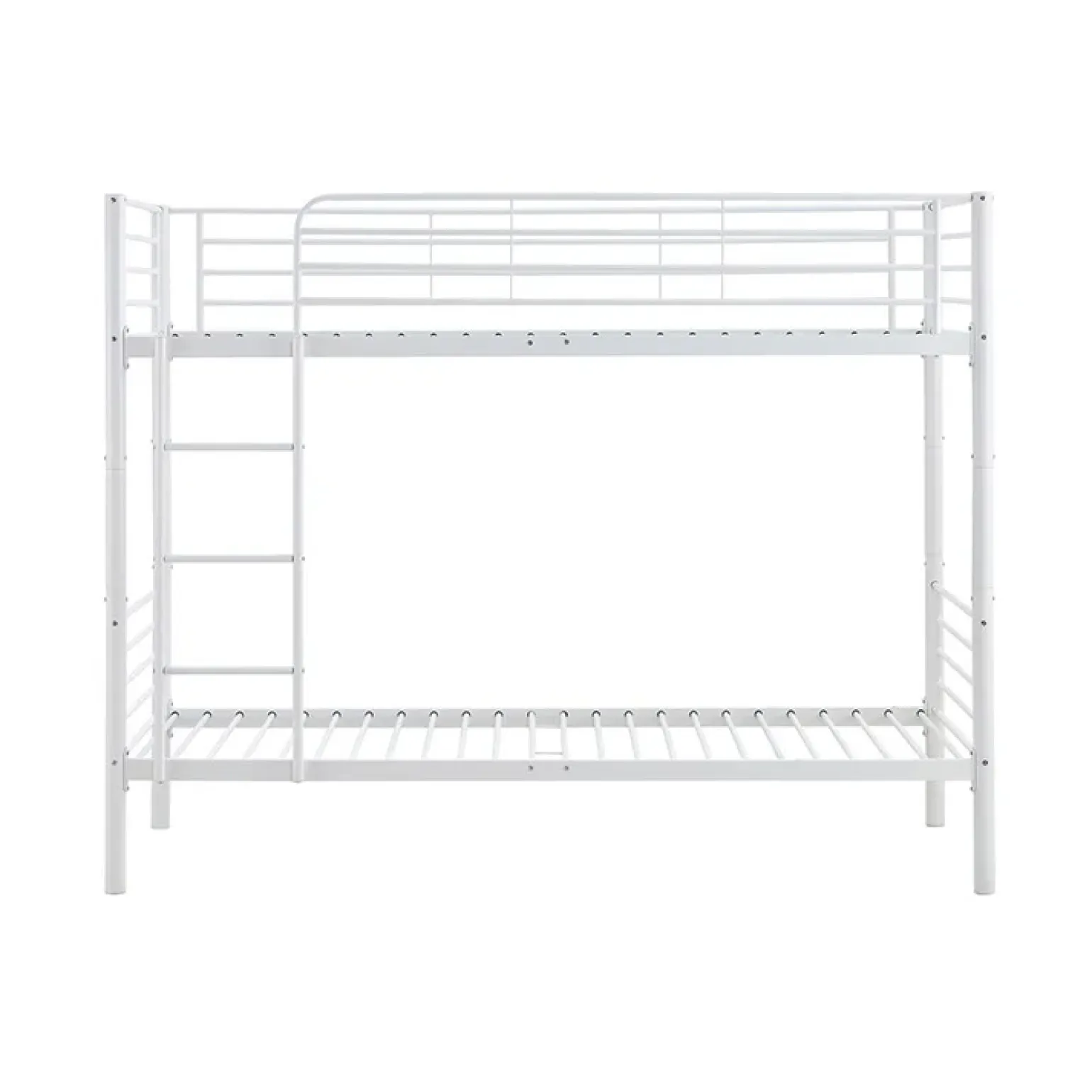 Letto a castello con 2 letti singoli 90x200cm bianco Rodin
