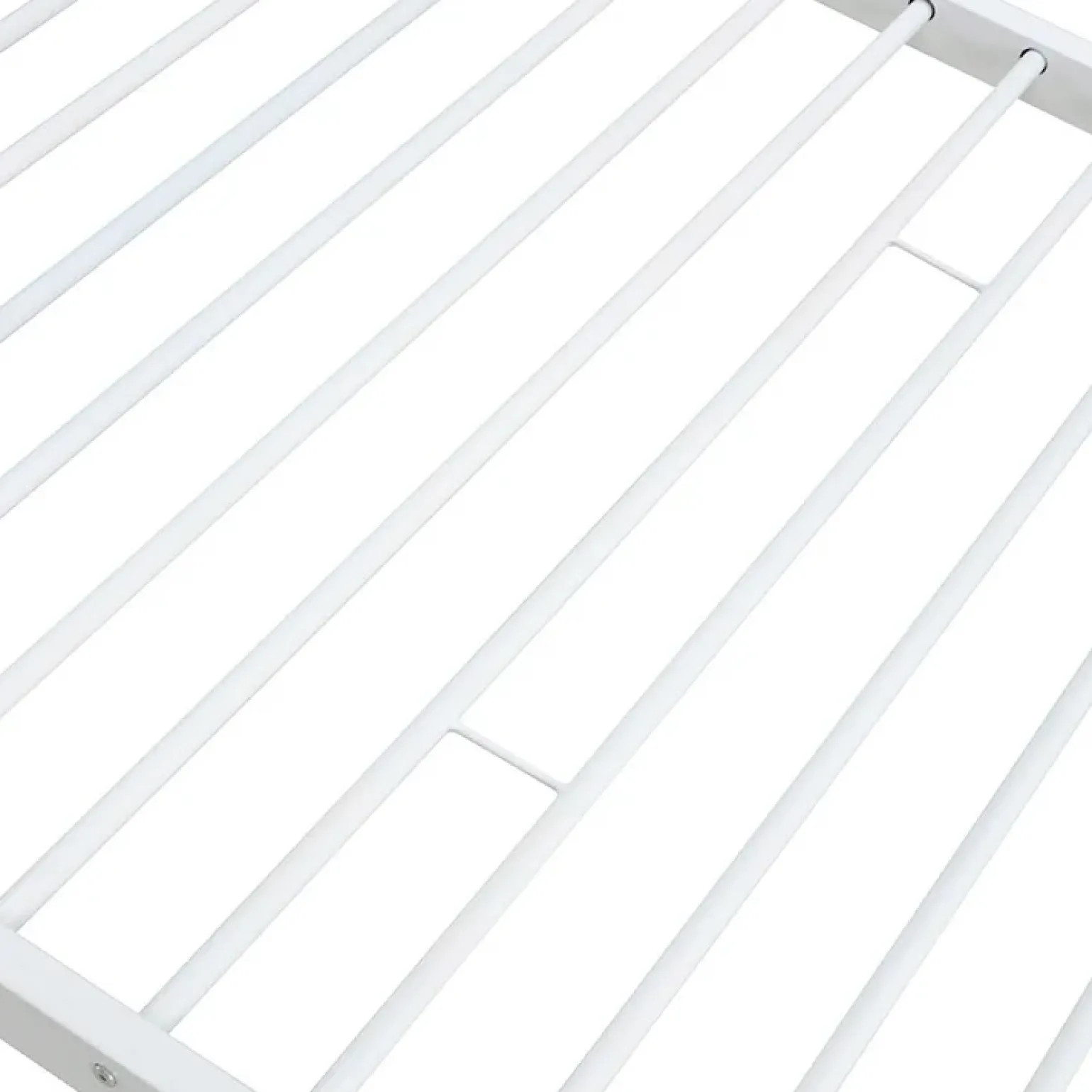Letto a castello con 2 letti singoli 90x200cm bianco Rodin