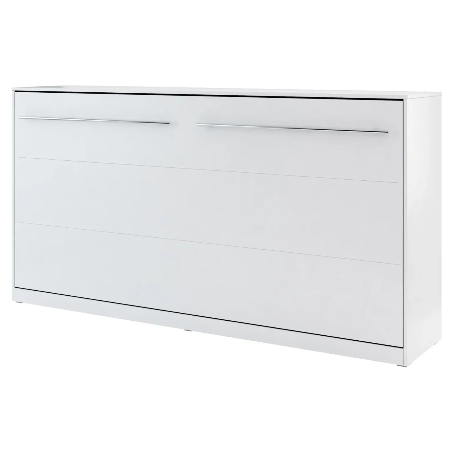 Letto a scomparsa orizzontale 90x200 cm singolo bianco Chimera