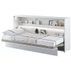 Letto a scomparsa orizzontale 90x200 cm singolo bianco Camelio