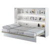 Letto a scomparsa orizzontale 140x200 cm alla francese bianco Camelio