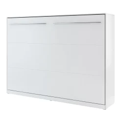 Letto a scomparsa orizzontale 140x200 cm alla francese bianco Chimera