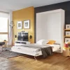 Letto a scomparsa verticale 140x200 cm alla francese bianco Chimera